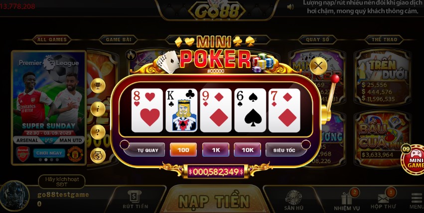 Poker Online Go88 Trải Nghiệm Chơi Game Thú Vị Poker Online Go88 Trải Nghiệm Chơi Game Thú Vị